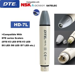 DTE Dental Scaler Handpiece HD-7L Ultrasonic Scaler Cable Tube Fit NSK SATELEC