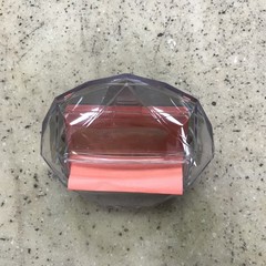 Post-it Pop-up Notes 3M Diamond Shape Dispenser for 3×3 Discontinued Rare Silver