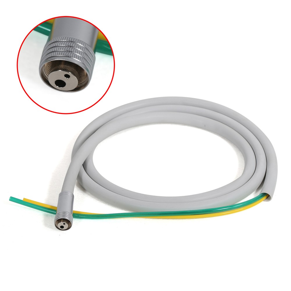Dental High Speed Handpiece Tubing Hose Midwest 4 Hole Fiber Optic 6 Pin 2 Holes