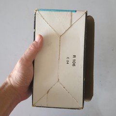 Vtg Rolodex C24 Blank White Unruled Refill Cards 2.25″ x 4″Rotary File 9 Packs