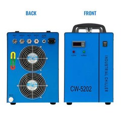 CW-5202 Industrial Water Chiller for 60-150W CO2 Laser Tubes Factory Equipment