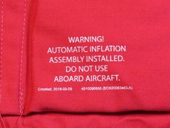 Stearns Life Preserver Vest Mark 1 Large US Navy NSN 4220-01-487-3619 Pockets