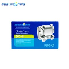 EASYINSMILE Dental Brackets Orthodontic Self-ligating 022 3 MBT/Roth Mini Braces
