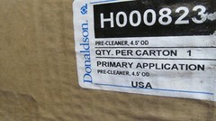 NEW Donaldson Air Pre-Cleaner H000823 4.5 inch with clamp