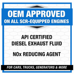 (4 pack) Super Tech DEF Diesel Exhaust Fluid, 2.5 Gal