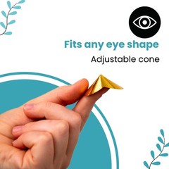 HeeStar Disposable 50Pairs(100Count) Eye Protection Cones for Sun Tanningbed(…