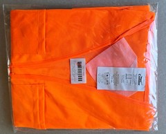 Condor High Visibility Class 2 Orange Vest Men’s 2XL Pockets & Zipper NEW