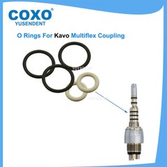 COXO Dental Turbine Fiber Optic High Speed Handpiece LED Coupler 6 Pin Fit KAVO