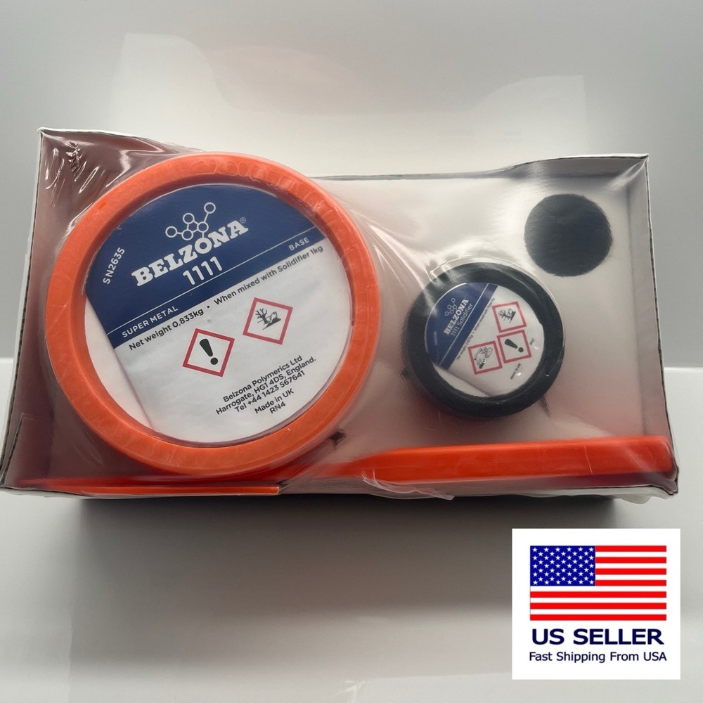 BELZONA 1111 SUPER METAL BASE AND SOLIDIFIER 1KG REPAIR ⭐️ SHIPS OUT NEXT DAY❗️