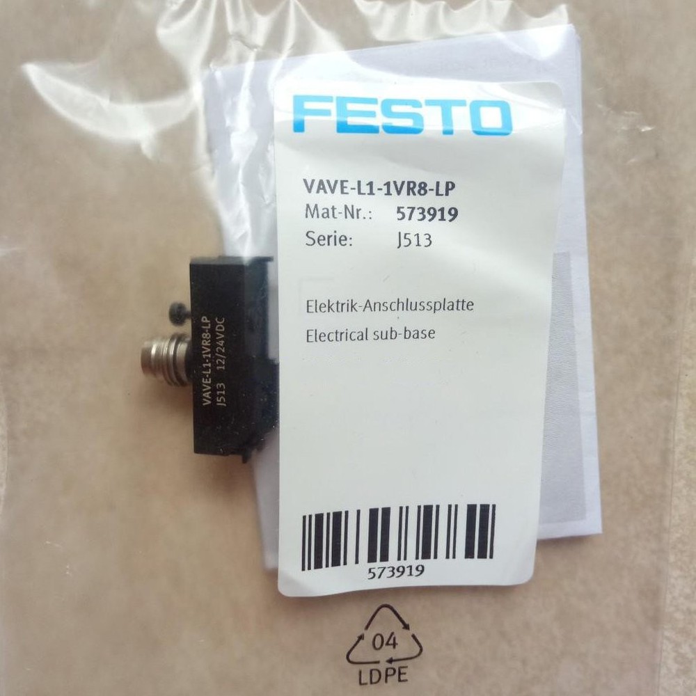 1PC New Festo VAVE-L1-1VR8-LP Electrical connection base Free Shipping