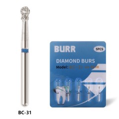 100* Dental Dentist Diamond Burs Bur Bits Drill FG 1.6mm 102 Types High Speed