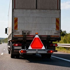 Slow Moving Vehicle Safety Sign,Slow Moving Vehicle Triangle Sign,Aluminum Grade