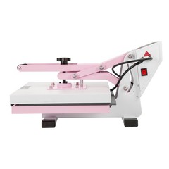 VEVOR Heat Press Machine 15×15 in Slide Out Heat Transfer Machine T-Shirts Pink