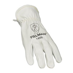 Tillman 1420 Unlined Cowhide Protective Top Grain Leather Drivers Work Gloves
