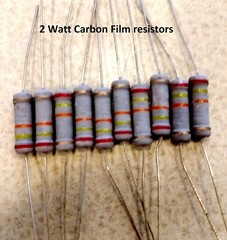 10 PCS 2Watt Carbon Film Resistors 2W Resistor 5% YOU CHOOSE VALUE