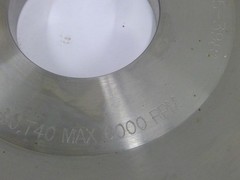 NEW Wendt 8.000″ Diameter Diamond Grinding Wheel Max RPM 6000. J31AJ20010