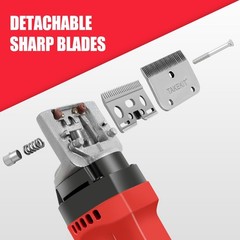 600W Heavy Duty Horse Clipper 6-Speed Electric Livestock Body Grooming