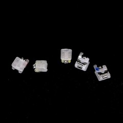 Dental Orthodontic Ceramic self-ligating Bracket roth 022 345 hooks 20pcs/kit US