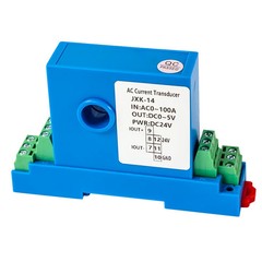 AC 4-20mA Hall Current Sensor 4-20mA 0-10V RS485 Current Transducer Transmitter