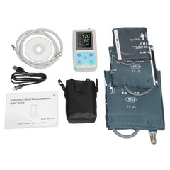 24-Hour ABPM50 Dynamic Blood Pressure & ECG Monitor with Software & Adult Cuff