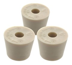 Drilled Tapered Rubber Stopper Set – Perfect for Bottles & Fermentation Needs