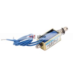 JF-0530B DC12V 300 mA 5N/10 mm Pull Push Type Open Frame Solenoid Electromagnet✦