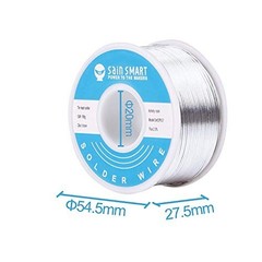 Solder Wire 0.6mm 63/37 Tin Lead Rosin Core 100g for Electrical Soldering