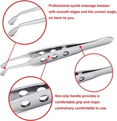 High Meibomian Meibomian Flap Precision Tweezer Expressor Gland for Forceps