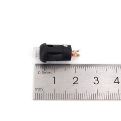5Pcs 8mm 4Pin With LED Momentary SPST Instrumentation Mini Push Button Switch