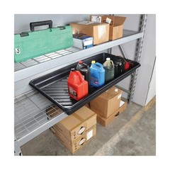 PIG Spill Containment Tray 40x28x5″- 17.9 Gallon Sump Capacity Stackable Durable