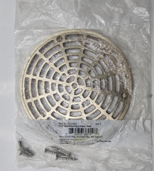 Sioux Chief 801-NR2 6 1/2 in Round Drain Strainer and Ring Cast 801NR2