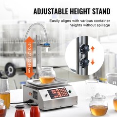 VEVOR Automatic Liquid Filling Machine Digital Control Bottle Filler 30-15000 g