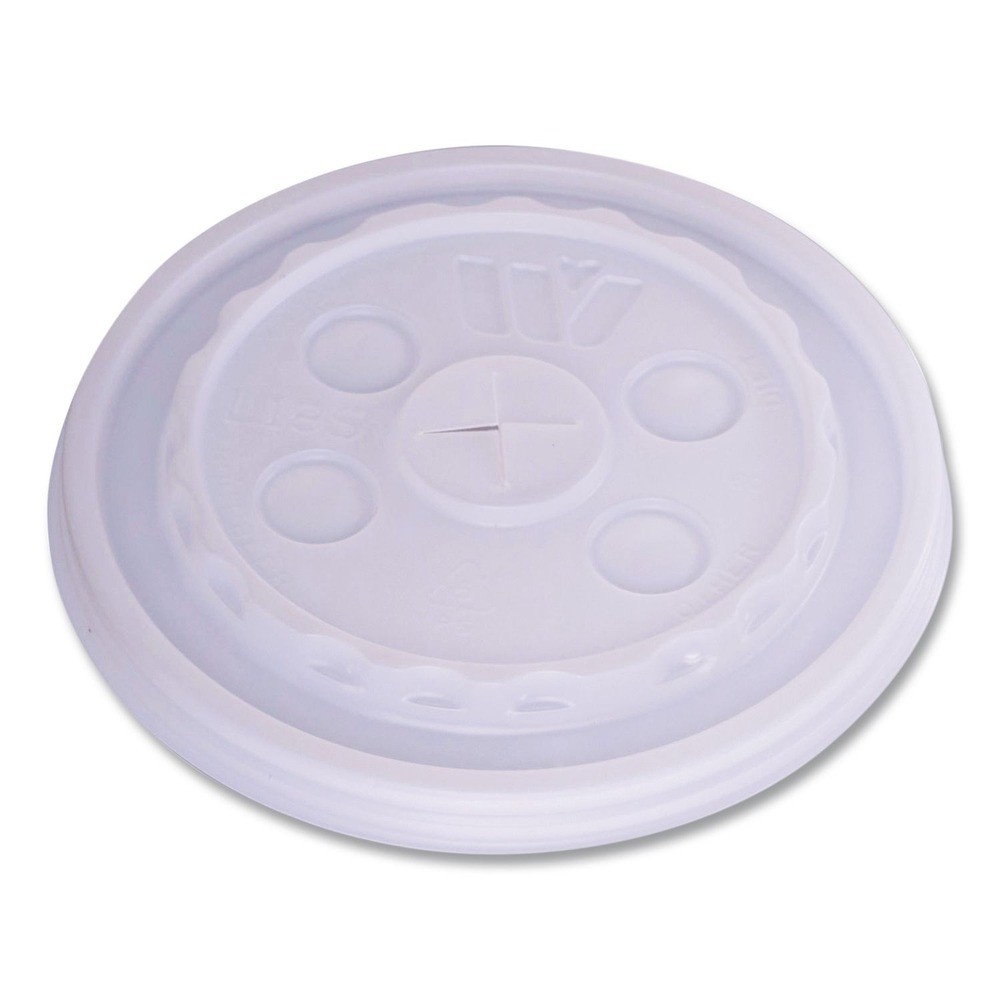 WinCup 221935 Slotted Plastic Lids – Translucent (1000/Carton) New
