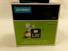 DYMO LabelWriter Address Labels 1 1/4 x 2 1/4 White 1000 Labels Roll 30334 New
