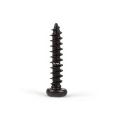 M3 Black Steel Phillips Round Pan Head Self Tapping Screw Sheet Metal Wood Screw