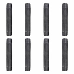3/4 in. X 6 in. Black Pipe 8 Pack