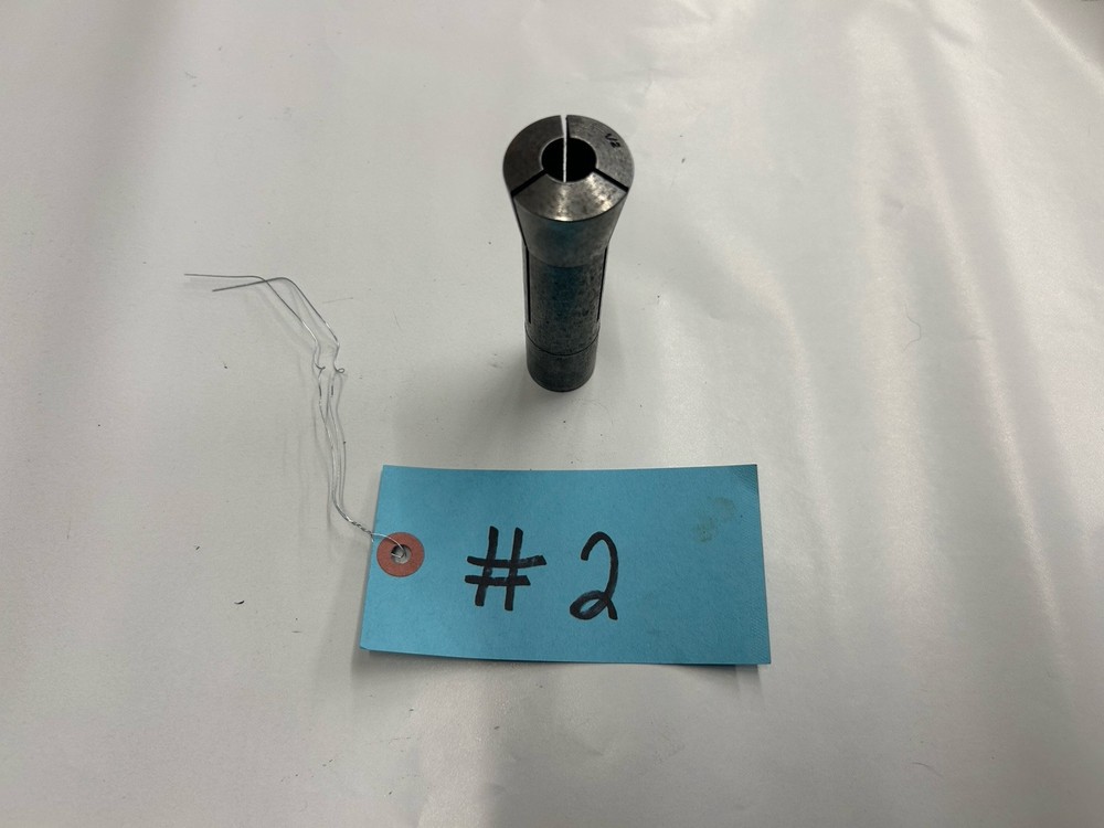 Unknown Brand 1/2” R8 Round Collet Internal Threads Lot#2