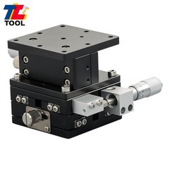 XYZ 3Axis Linear Stage Trimming Platform Bearing Tuning Sliding 60x60mm