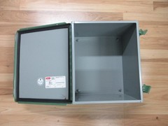 Hoffman A12108CH Junction Box Painted Green