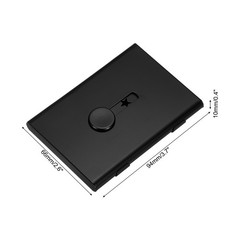 Business Card Holder Thumb Drive Business Card Holder Black