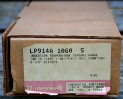 Honeywell LP914A 1060 5 Pneumatic Insertion Temperature Sensor -40 to 160F USA