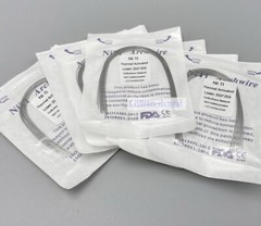 Dental Ortho Thermal Activated Arch Wire Rectangular Ovoid/Natural Form Wires