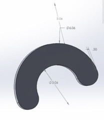 Wear Plates (Ears) for JRB 416 AND JRB 418 Blank Quick Attach Loader mounts