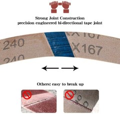 18-Pack Sanding Belt 1 x 30 inch 60 80 120 150 240 400 Grit Sanding Sander Belts