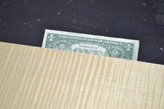 Curly Maple Raw Wood Veneer Sheet 5.5 x 31 inches 1/42nd 4666-43