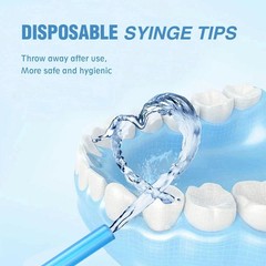 Dental Colorful Disposable 3-Way Air Water Syringe Triple Spray Nozzles Tips