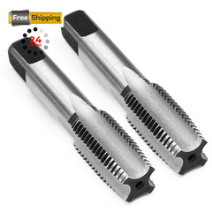 Litoexpe 2 Pcs M14 x 1.5 Metric Hand Tap, Right HSS Threading x