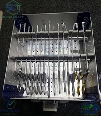 Arthroscopy Forceps Set of 15 Pieces With Sterilization Aluminum Box