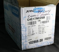 One Leeson 102868 General Purpose Electric Motor AC 1725RPM 1/4HP 60HZ S56C NEW