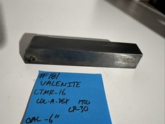 valenite LTMR-16 indexible carbide lathe toolholder 6”OAL 1”Shank Turning Thread
